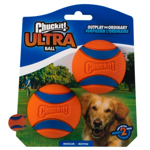 Chuck It Ultra Ball Medium 6.5cm 2pk